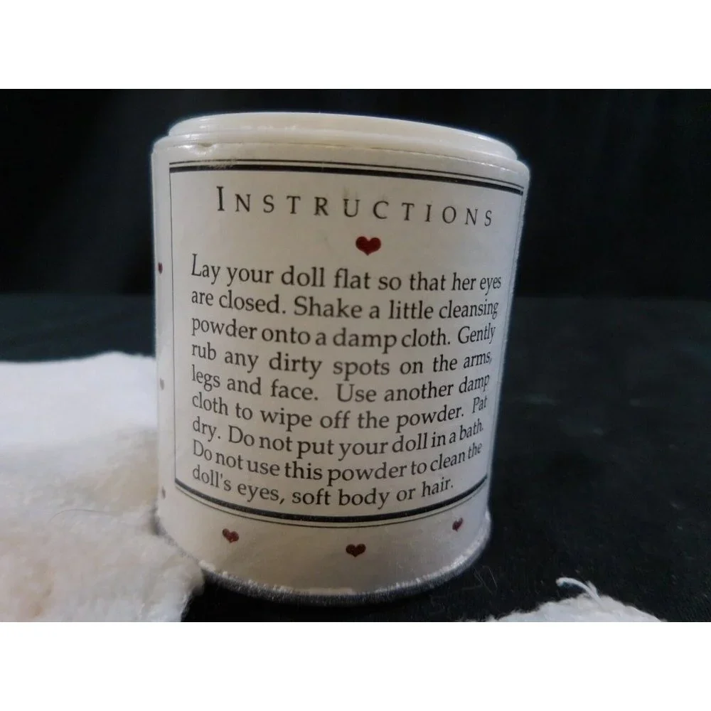 American Girl Doll Skin Care Kit Pleasant Company Vintage Cleansing Powder